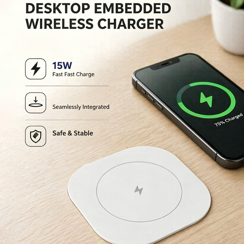 Home Office In Uk - Station de charge de bureau encastrée